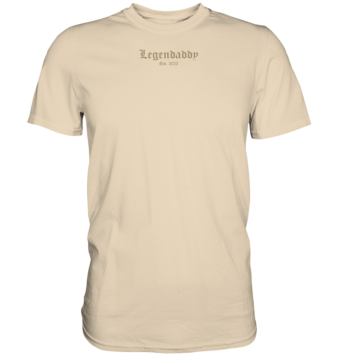 Legendaddy Street Edition - Datum personalisierbar - Premium Shirt